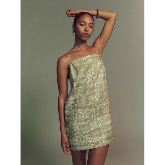Reformation 100% Linen Kienna Dress in 